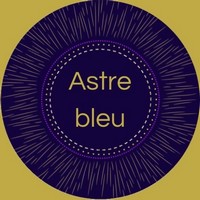 Astre bleu design